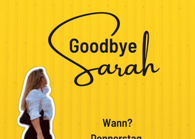Abschiedsparty Sarah